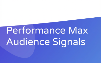 Performance Max Audience Signals Explained: From Basics to Better Results